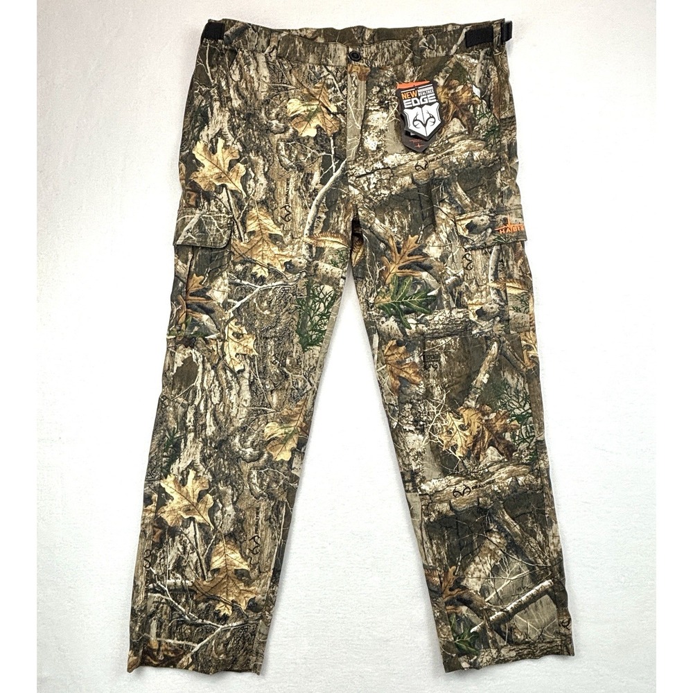 Habit Bear Cave 6 Pocket Hunting Pants 2XL Realtree Edge Camo NWT